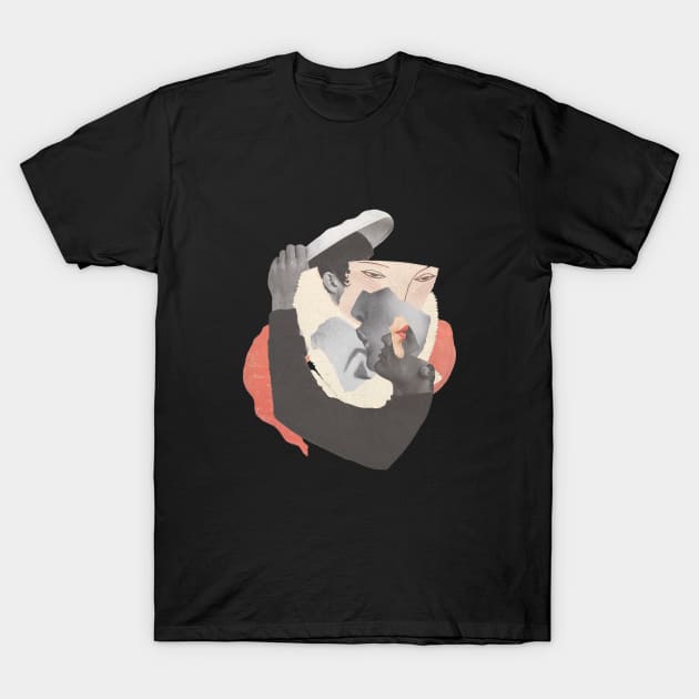 Anonymous Kisses T-Shirt by camibf